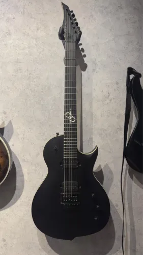Guitarra Solar G1.6C Satin Black evertune (ñ Ltd, esp, prs, schecter, ibanez, jackson)
