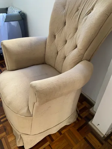 Poltrona amamentação com balanço