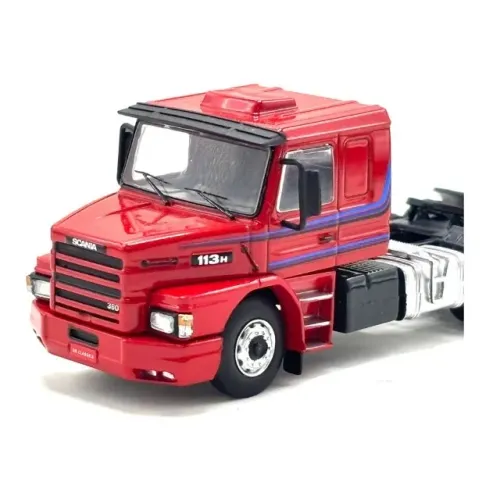 Miniatura Caminhão Scania 113H - Vermelho - Series 2 - 1:64 - BR Classics