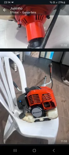 Roçadeira a gasolina Husqvarna
