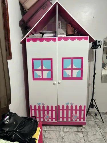 Guarda Roupa Infantil - Casinha