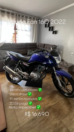 Honda Fan 150 2022