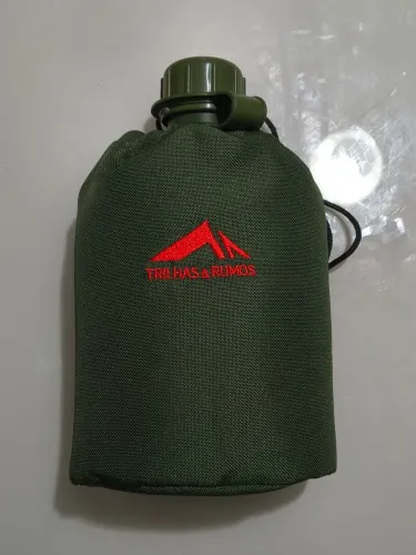Cantil Trilhas e Rumos - Camelo 900ml - NOVO