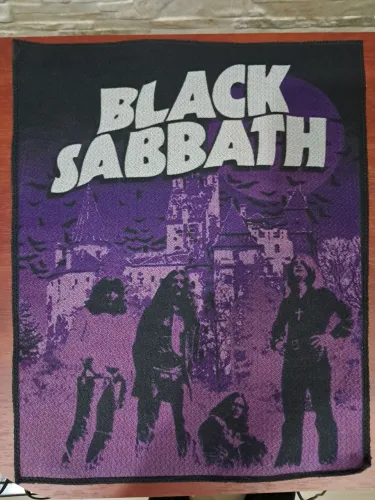Patch grande para as costas black sabbath