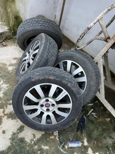 Rodas + pneu aro 16