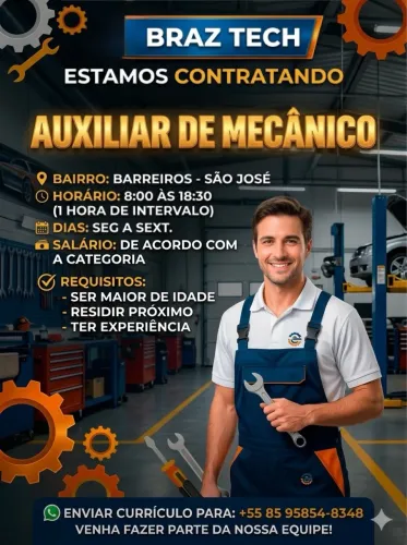 Auxiliar de Mecânico 