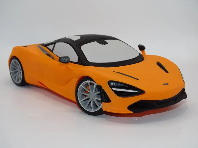 Miniatura Mclaren 750s Escala 1:24 - Impressão 3D