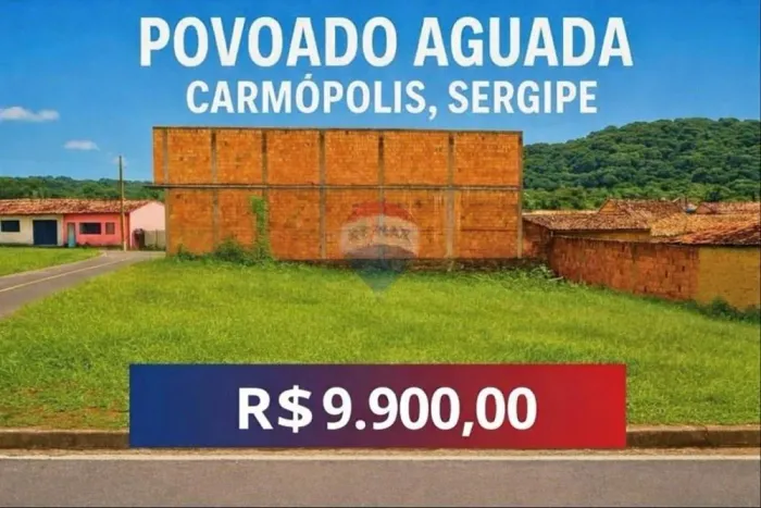 Terreno de Esquina | 160m² | Povoado Aguada  Carmópolis/SE