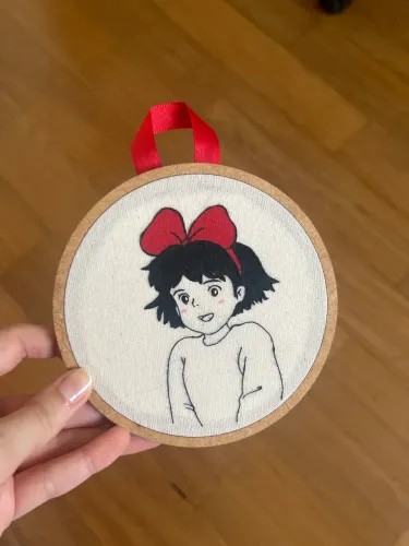 Bordado Kiki - Kiki?s Delivery Service - Studio Ghibli