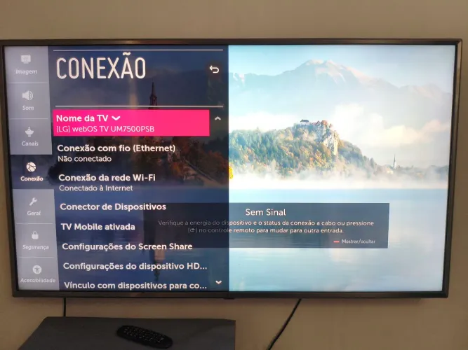 Smart tv LG 50 Polegadas 