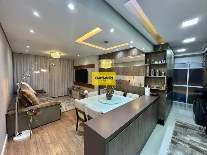 Apartamento Mobiliado 94m² para Alugar no Condomínio Trilogy São Bernardo