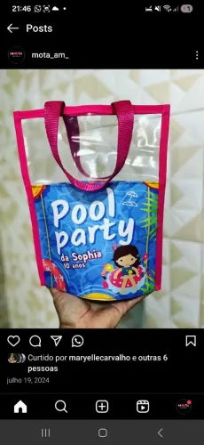Mochilinhas e bolsas personalizadas como desejar