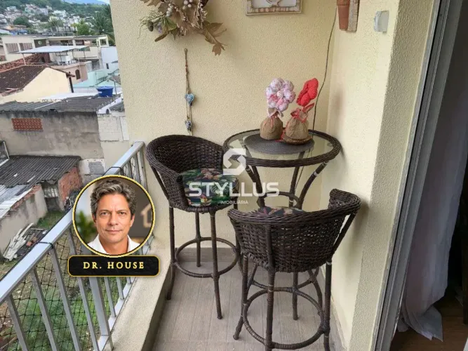 Apartamento Impecável com 2 Quartos (1 Suíte) e Varanda em Madureira! M98Y