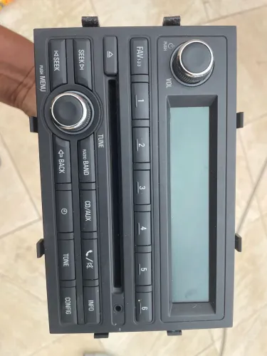 Rádio do carro spin