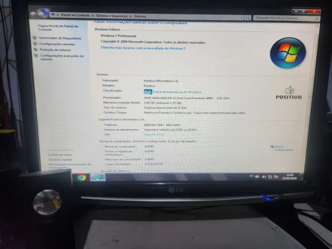 Computador positivo Windows 