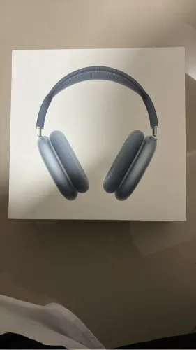 Vendo fone AirPods MAX azul novo na caixa