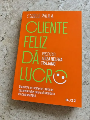 Livro: "Cliente Feliz Dá Lucro" | Nunca Usado