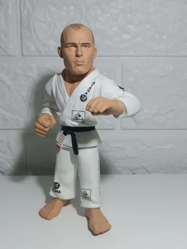 Boneco Royce Gracie Jiu Jitsu 
