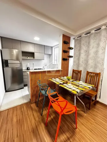 APARTAMENTO 2 QUARTOS MOBILIADO - CONDOMINIO REDENTOR