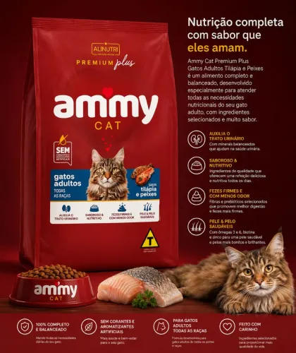 Ração Anny cat 10kg 