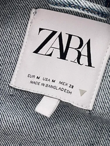 Jaqueta jeans Zara