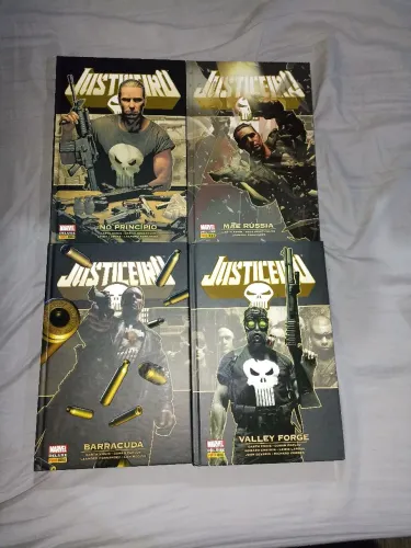 Justiceiro (Lote) - Deluxe - Max - Garth e Noir