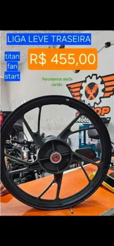 RODA DE LIGA LEVE FAN/TITAN/START