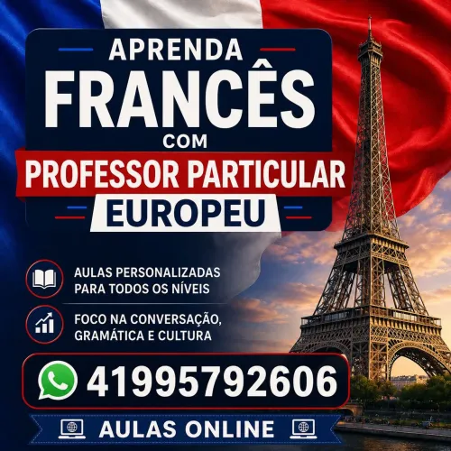 Aprenda a falar escrever e ler o Francês (aulas de 1 hora)
