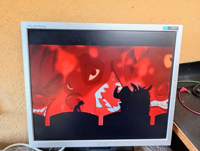 Monitor LCD LG 17 polegadas 