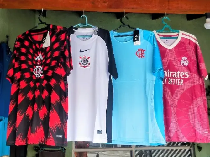 Camisa de time de futebol
