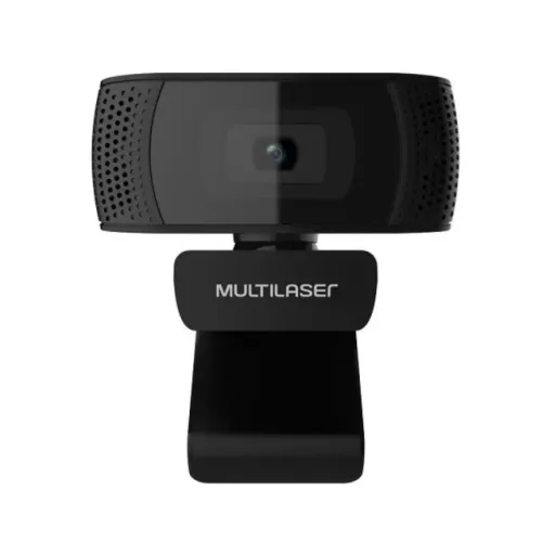 webcam full hd 1080p 4k microfone usb preto multilaser - wc050