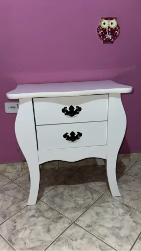 Mesa de Cabeceira Bombê Premier