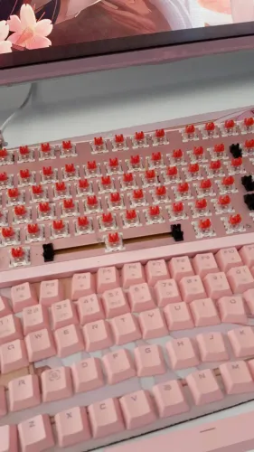 teclado semi mecânico motospeed ck82