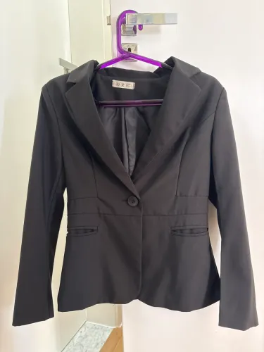 Blazer Feminino Preto- Novo