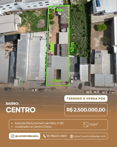 Terreno no Centro Cívico
