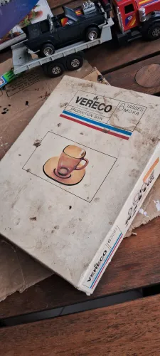 Conjunto 6 xícaras e pires de café VERECO