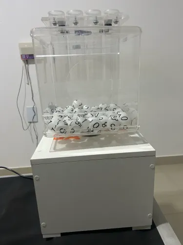 Globo de bingo milhar 