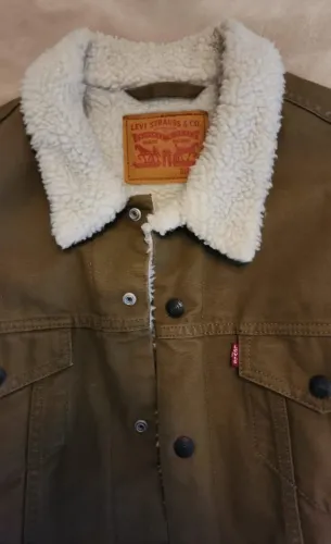 Jaqueta Levi's Sherpa Marrom - Tamanho G