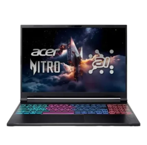 Notebook Acer Nitro anv16S - 16GB - 1TB ssd - Ryzen 16"pol RTX 5070 novo lacrado