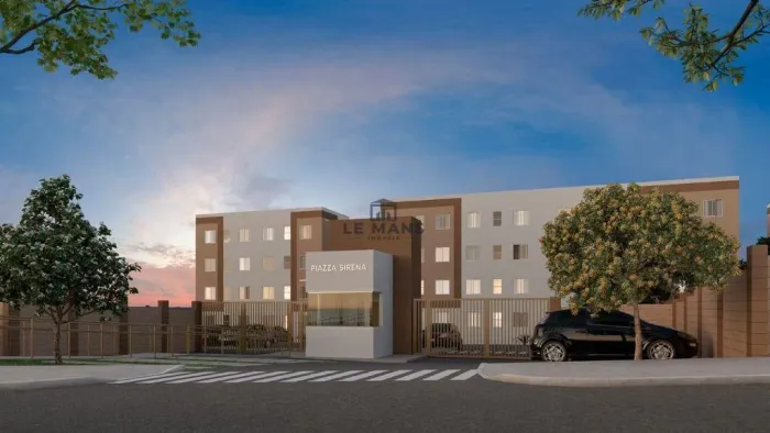Apartamento à venda em Piracicaba, Vivendas, com 2 quartos, com 39.3 m², Piazza Sirena