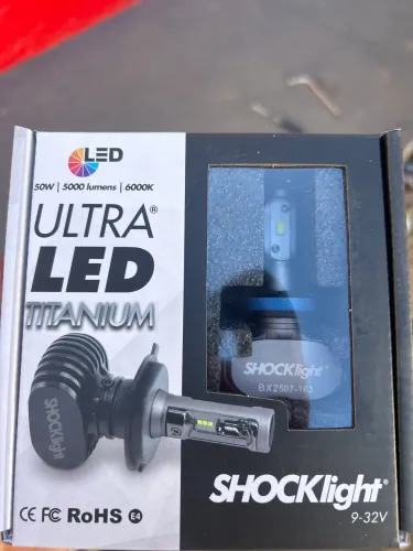 Lâmpada led H11 farol carro 