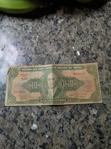 Vendo notas antigas para colecionadores