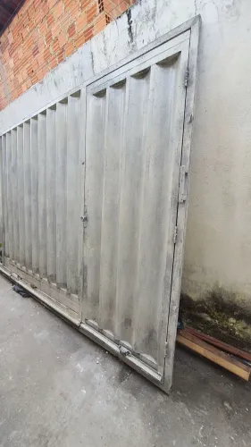 Portão de aço usado