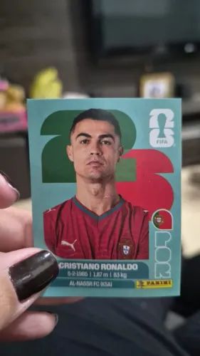Figurinha do CR7 normal copa 2026