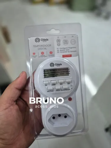 Temporizador digital bivolt automático