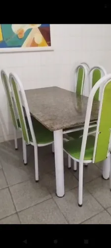 Mesa mármore 6 lugares