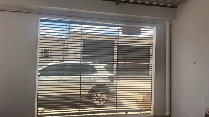 Portão de ferro garagem 