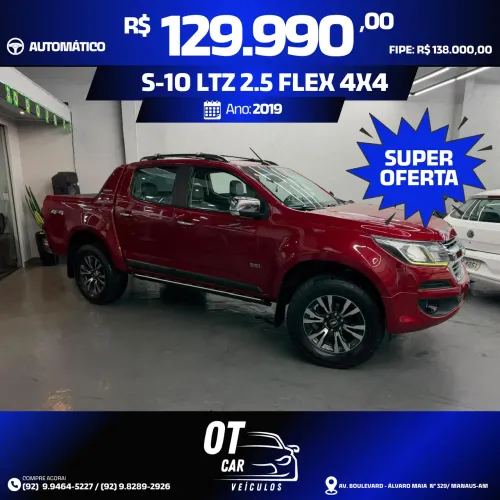 Chevrolet S10 Pick-up LTZ 2.5 Flex 4X4 CD Aut. 2019