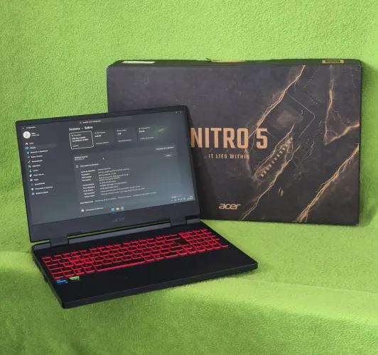 Acer Nitro 5 | RTX 3050 4G | i5 12gen | 8G DDR4 | NVME 256G | 15.6 144hz | ACEITO OLX PAY