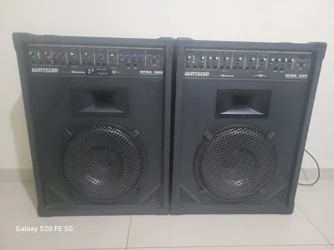 Caixa amplificada nprc 500